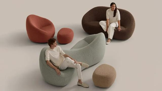 法国著名建筑师的家具新作！雕塑感座椅刷屏设计圈(图3)