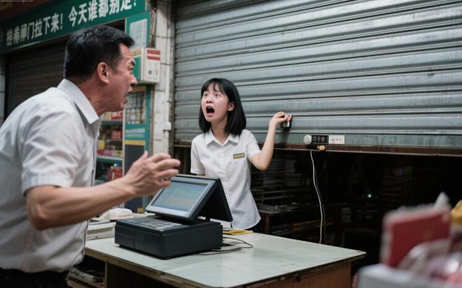 暴走团强占火锅店下棋聊天服务员劝离被骂店长：关门谁都别走(图4)