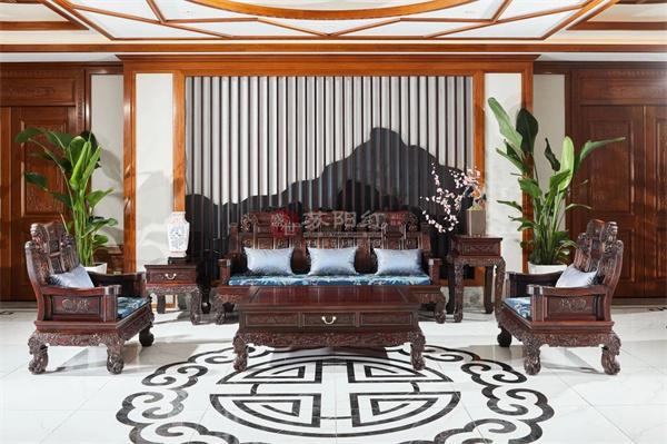 苏阳红红木：中式大宅情系中式家具(图3)
