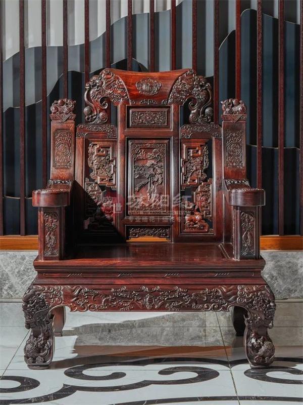 苏阳红红木：中式大宅情系中式家具(图4)