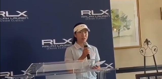 刘国梁女儿刘宇婕中国女子职业高尔夫球巡回赛冲冠刘国梁曾称想将其培养成获得大满贯的运动员(图2)