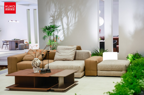 顾家家居携客餐厅新品亮相上海家博会 创新演绎多场景生活方式(图6)