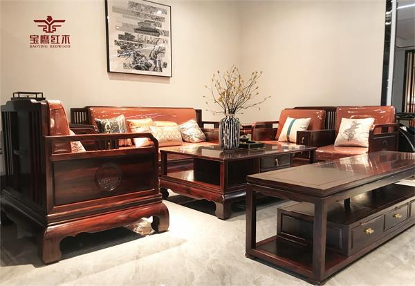 广东缅甸花梨家具品牌家宝红木：红木家具越品越有“味”(图1)