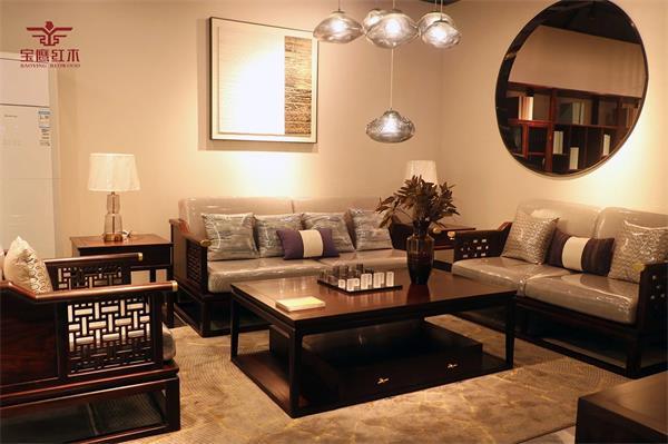 广东缅甸花梨家具品牌家宝红木：红木家具越品越有“味”(图4)