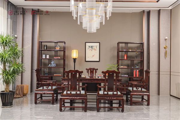 推荐几款质量好的阔叶黄檀家具？古森红木家具的阔叶黄檀如何(图6)