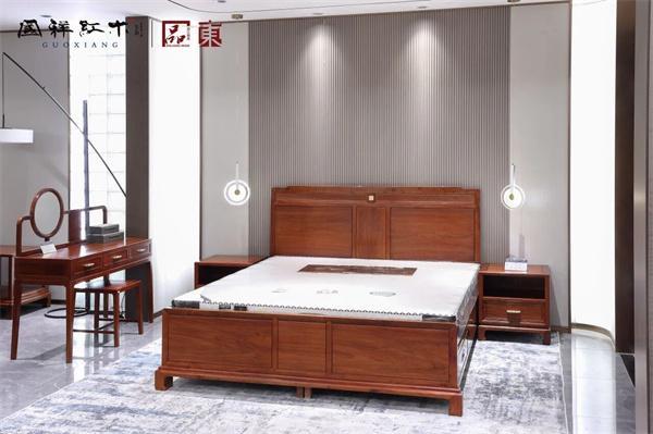 缅甸花梨家具厂家国祥红木 一抹「中国红」安放东方生活美(图4)