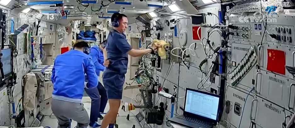 神舟二十号乘组工作日志“更新” 各项在轨工作有序推进(图3)