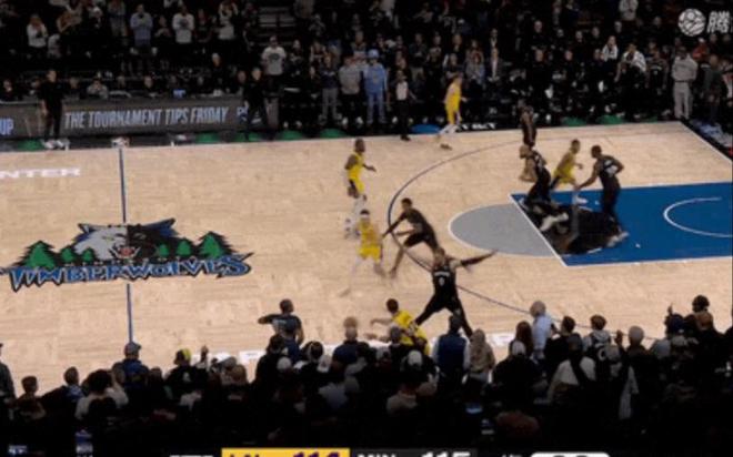 NBA常规赛：湖人绝杀森林狼！里夫斯28分+16助攻詹姆斯坐不住了(图3)