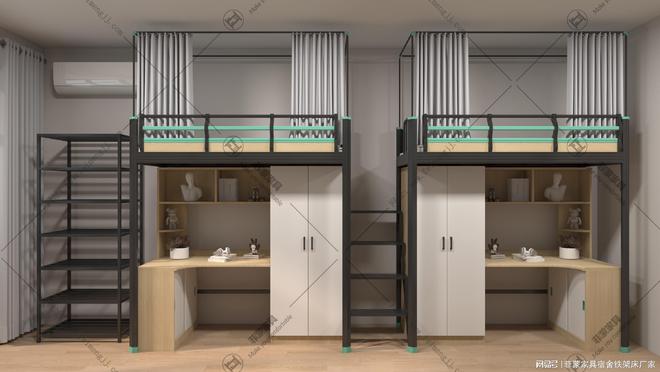 菲蒙家具批发铁床定制学生公寓床厂家直销(图1)