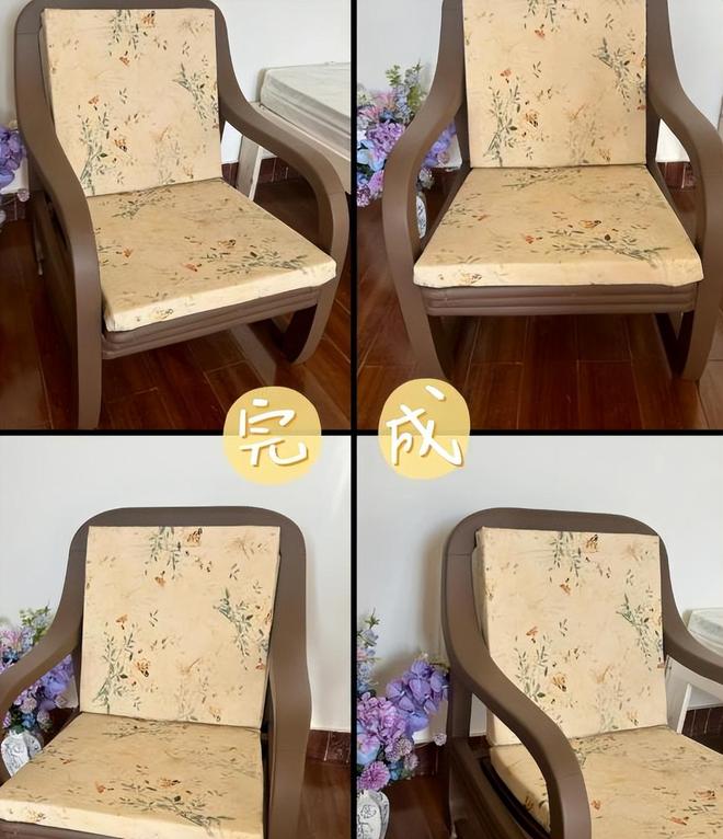看我妈低成本改造“老家具”！不花啥钱老家具轻轻松松变废为宝(图5)