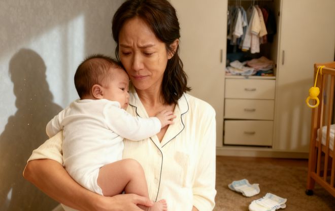 坐完月子婆婆递来账单老公摊手要钱我甩出房产证：房子是我名(图3)