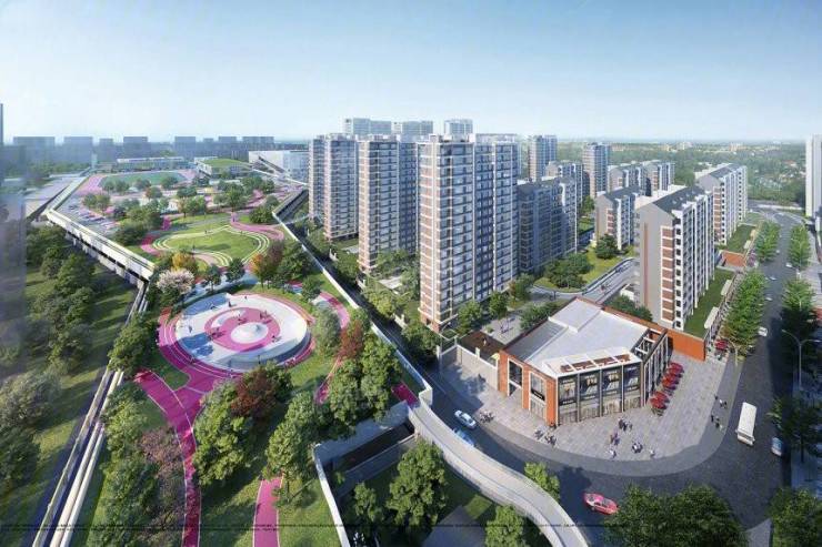 新站区招商奥体公园售楼部位置售楼部在哪(图4)