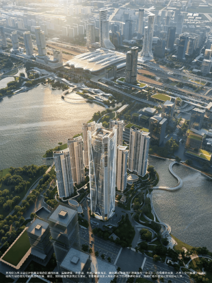 丰隆海纹中心售楼处电话_丰隆海纹中心最新房价+楼盘测评高铁新城大平层(图4)